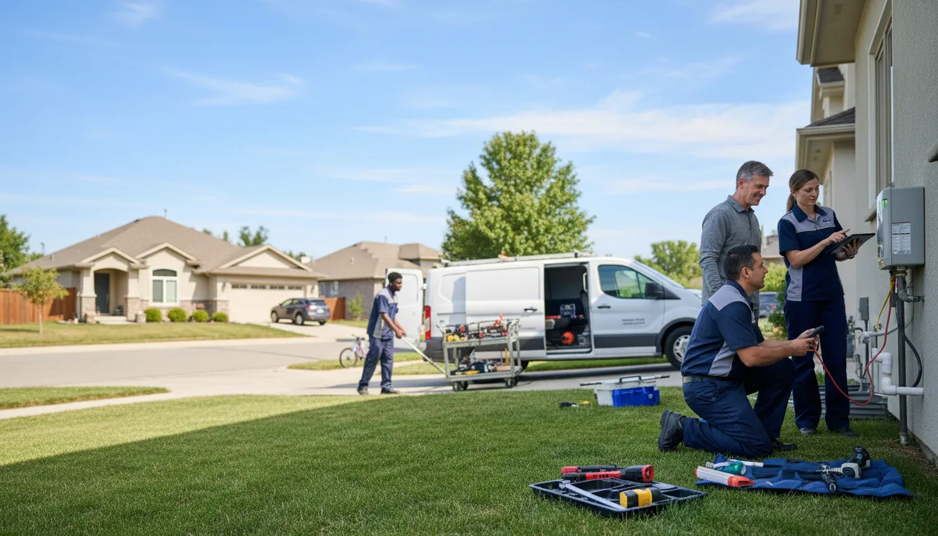 Tankless water heater service in Arcadia, IN